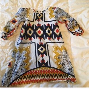 Aztec dress private listing.